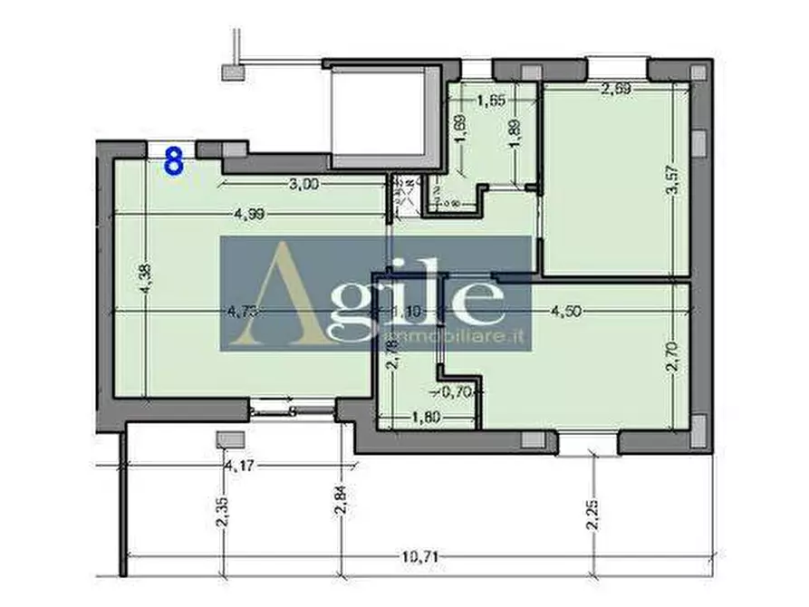Immagine 2 di Appartamento in vendita  in via del giglio a Alba Adriatica