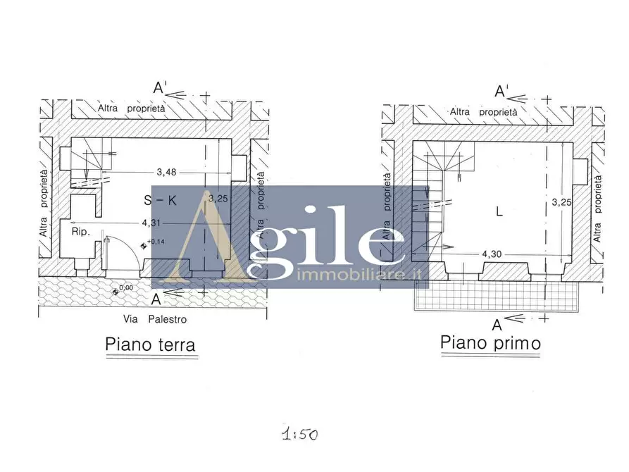 Immagine 10 di Casa indipendente in vendita  in via galileo galilei a San Benedetto Del Tronto