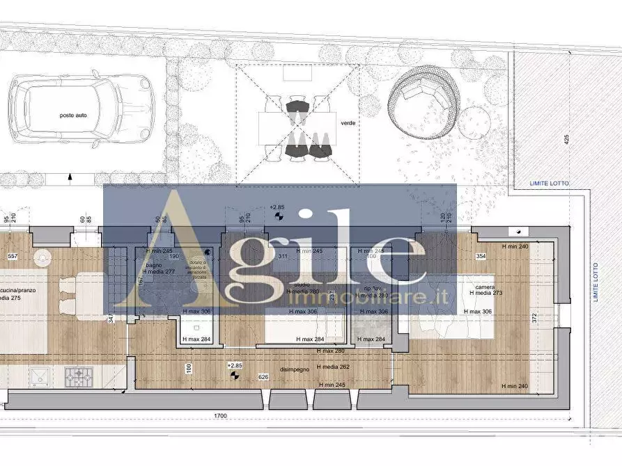 Immagine 3 di Villa in vendita  in VIA FRATELLI CAIROLI a San Benedetto Del Tronto