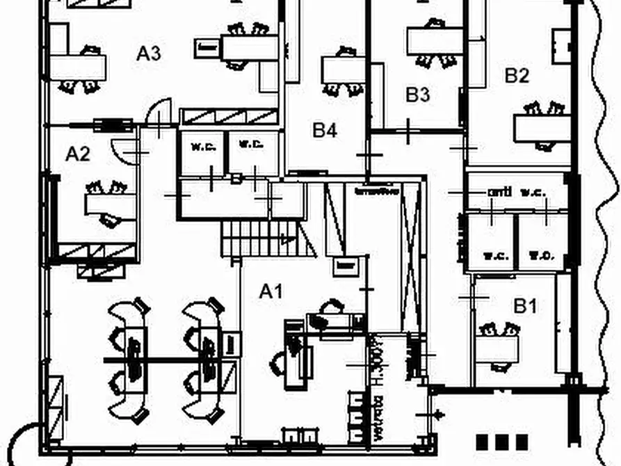 Immagine 8 di Ufficio in affitto  in via di gello a Ponsacco