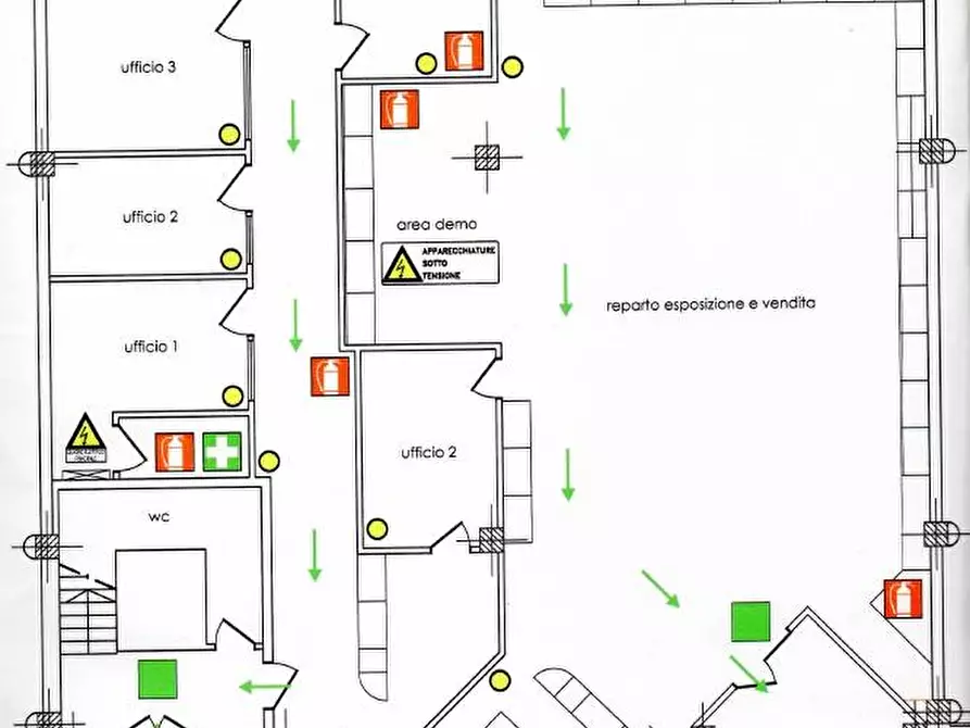 Immagine 1 di Capannone industriale in affitto  in Via Dell'Artigianato a Livorno