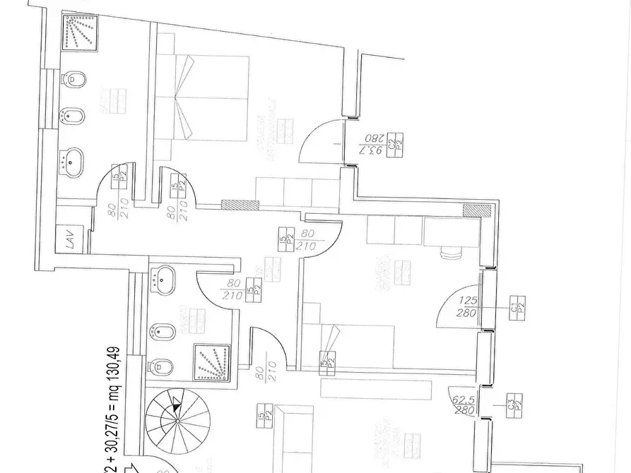 Immagine 24 di Appartamento in vendita  in Via Dell' Aeroporto a Pisa