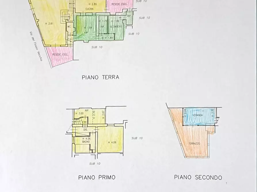 Immagine 24 di Casa indipendente in vendita  in Via Roma a Pontedera