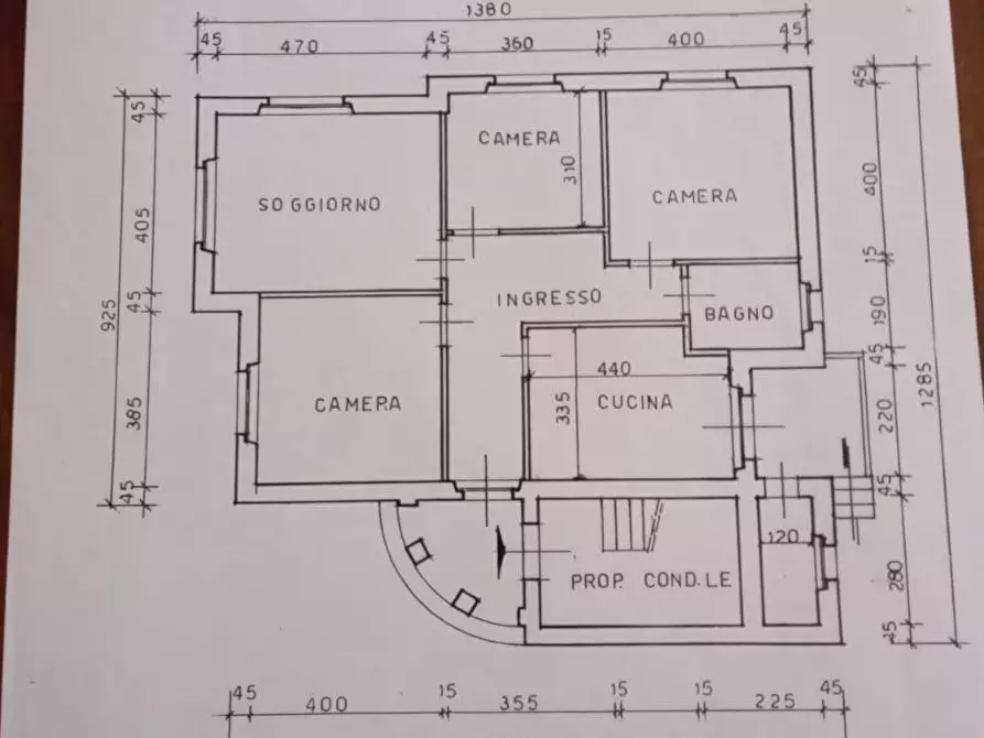 Immagine 13 di Casa indipendente in affitto  in Via Fabio Filzi a Pisa