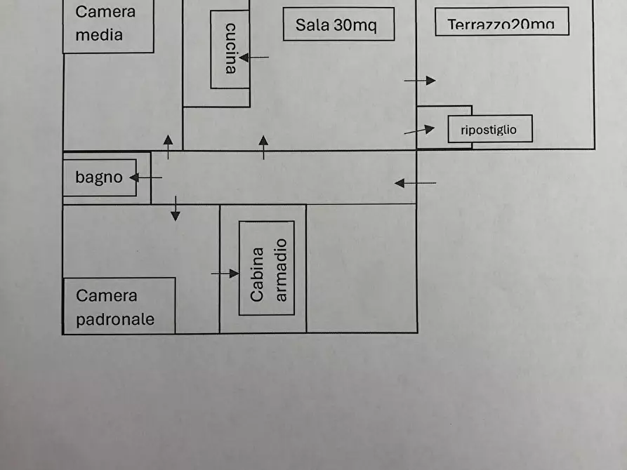 Immagine 1 di Appartamento in vendita  in via comasco comaschi a Cascina