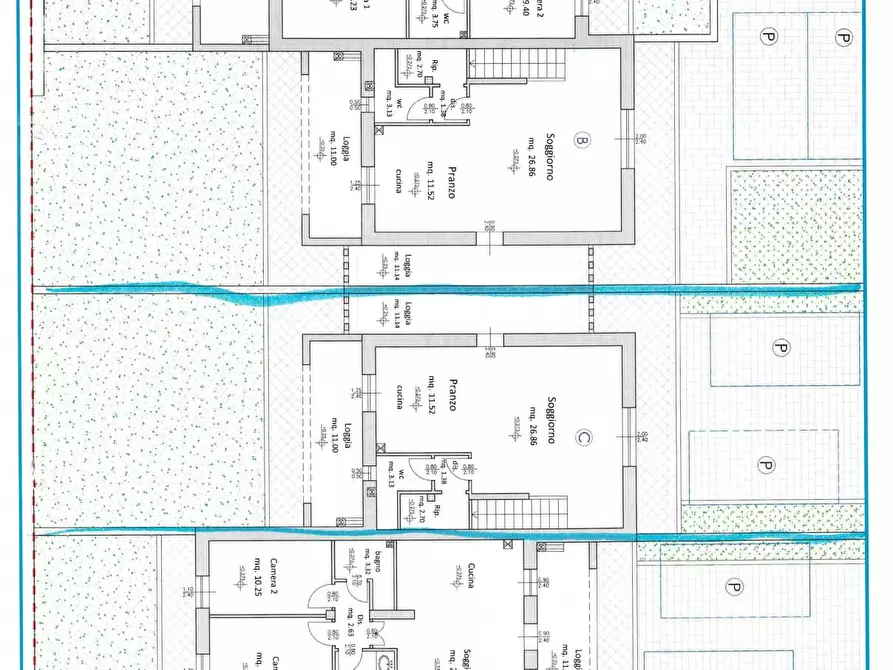 Immagine 13 di Villetta a schiera in vendita  in Via del popolo a Pontedera
