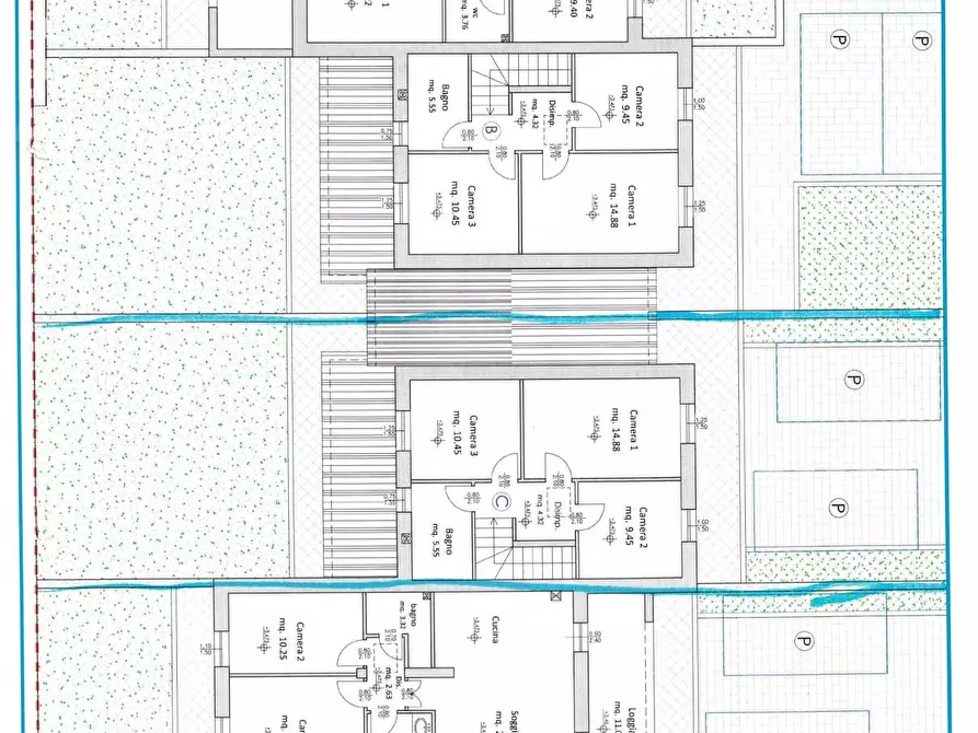 Immagine 14 di Villetta a schiera in vendita  in Via del popolo a Pontedera