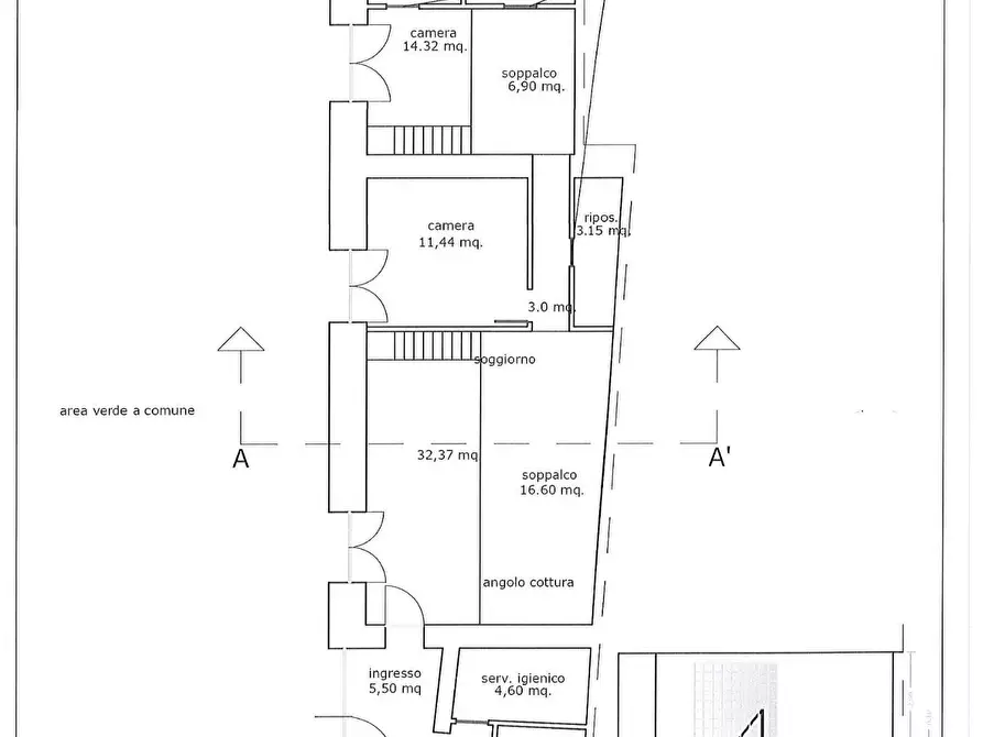 Immagine 9 di Appartamento in vendita  in corso italia a Pisa