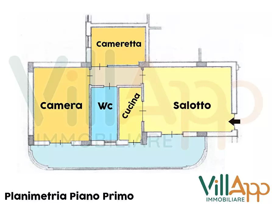 Immagine 10 di Appartamento in vendita  in Via Madonna delle Grazie a Fondi