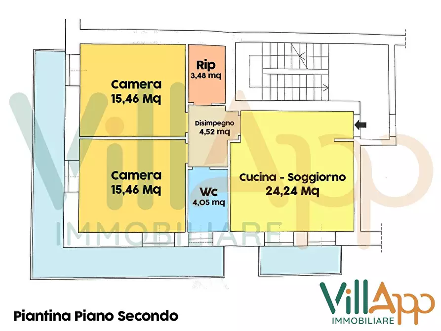 Immagine 10 di Appartamento in vendita  in Via Cesare Baldo a Fondi