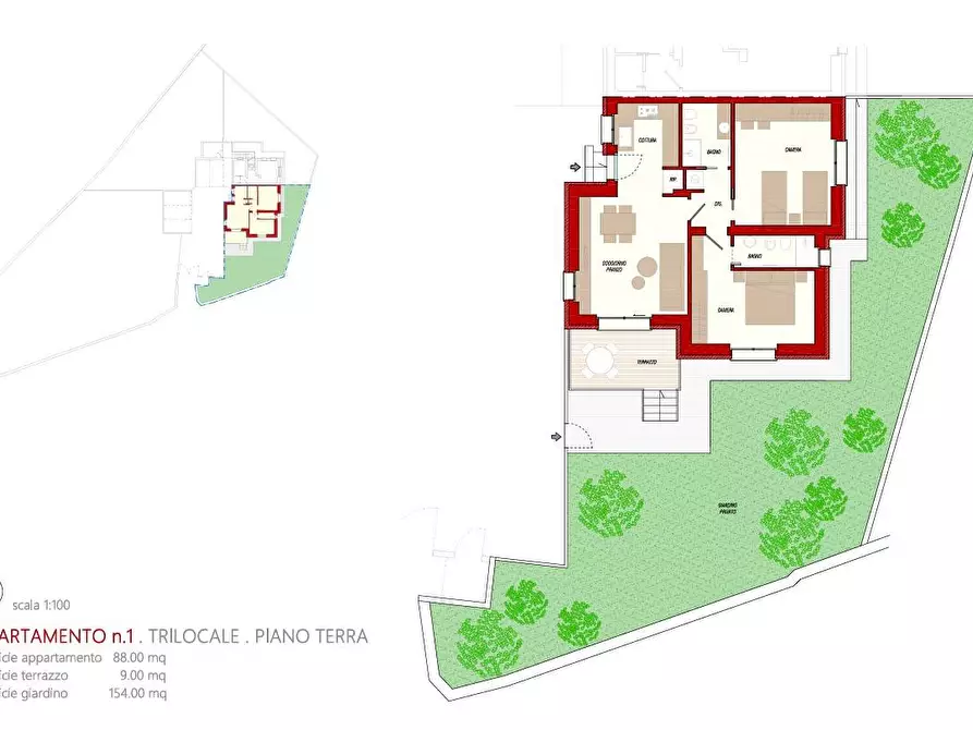Immagine 20 di Appartamento in vendita  in VIA VALSASSINA a Lecco