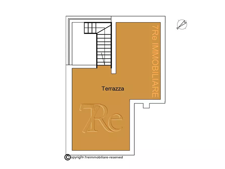 Immagine 5 di Appartamento in vendita  in Via Nino Basile a Palermo