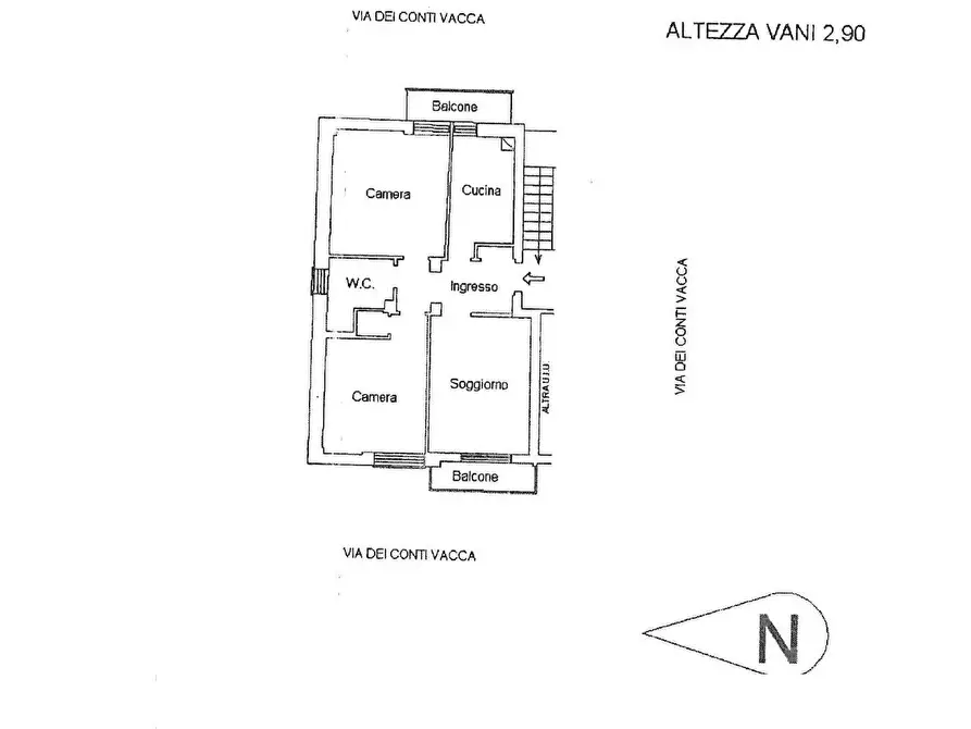 Immagine 14 di Appartamento in vendita  in Via dei Conti Vacca a Finale Ligure