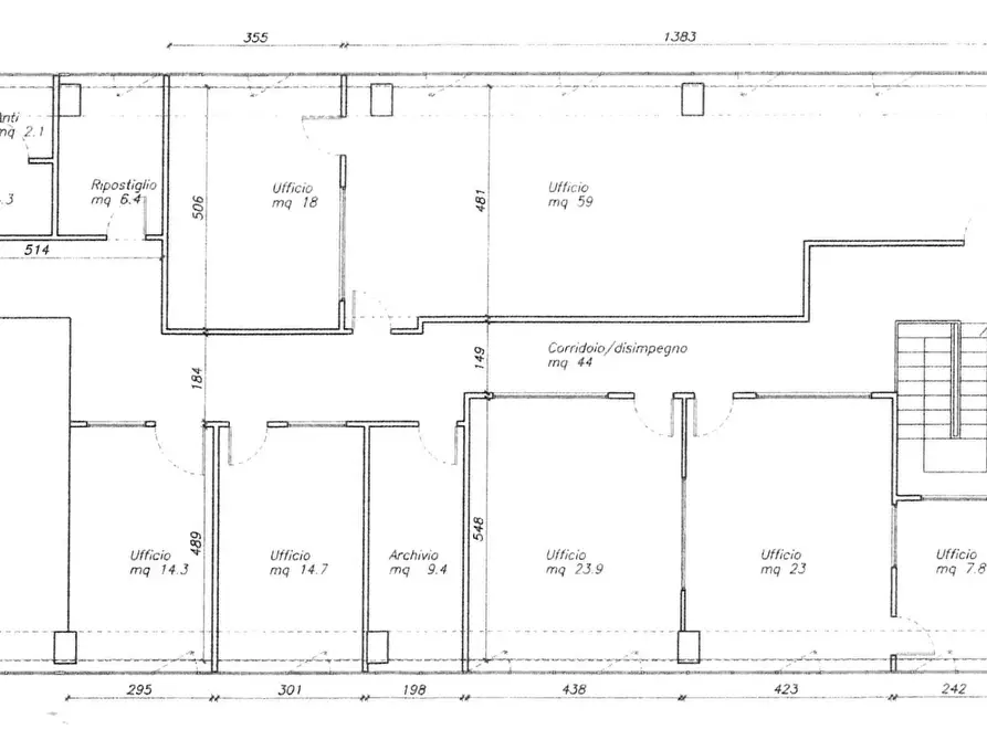 Immagine 11 di Ufficio in affitto  in Via Terraglio a Preganziol