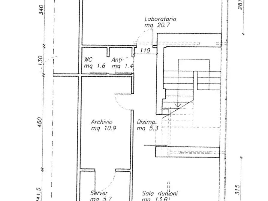 Immagine 12 di Ufficio in affitto  in Via Terraglio a Preganziol