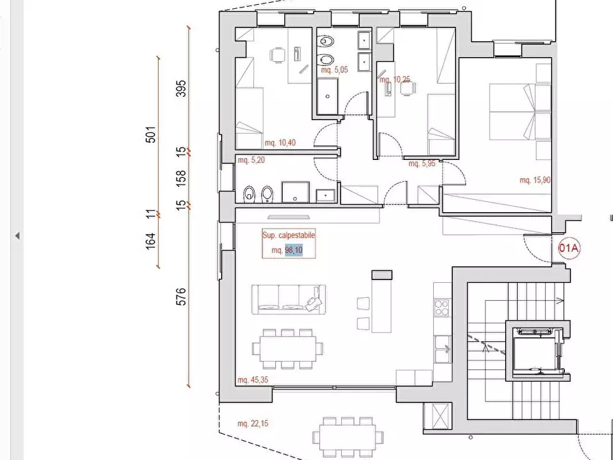 Immagine 2 di Appartamento in vendita  in VIA XXIV MAGGIO a Mogliano Veneto