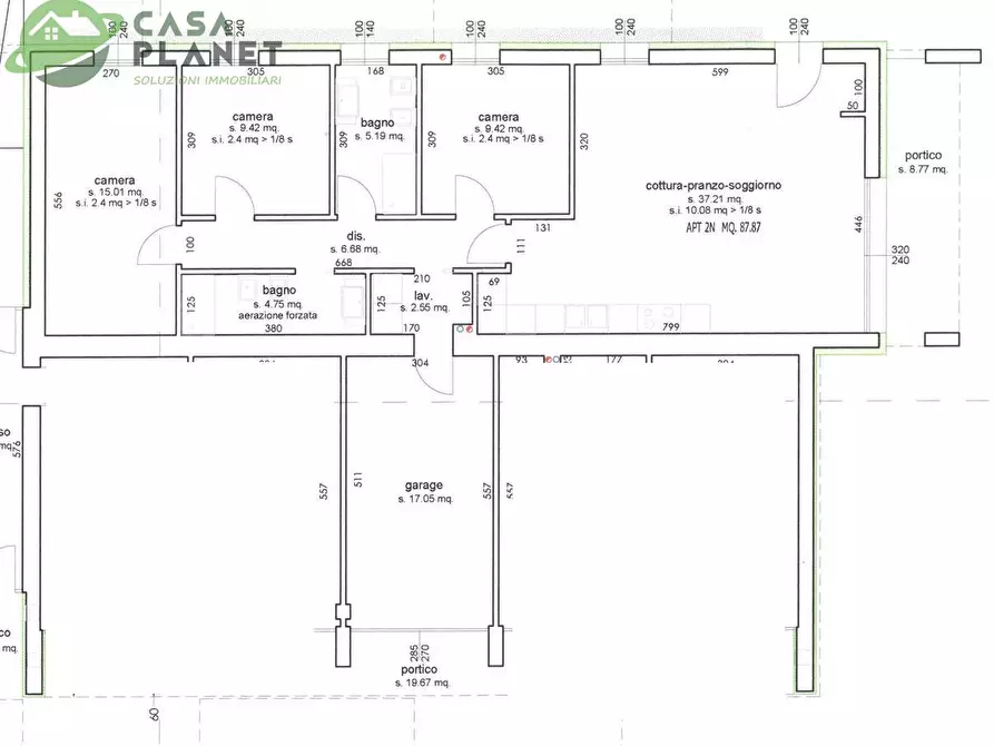 Immagine 4 di Appartamento in vendita  in Via Barbiero a Mogliano Veneto