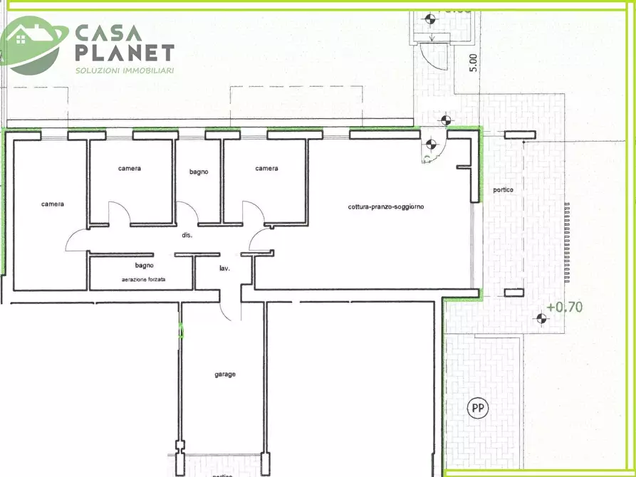 Immagine 3 di Appartamento in vendita  in Via Barbiero a Mogliano Veneto