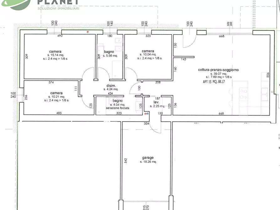 Immagine 5 di Appartamento in vendita  in Barbiero a Mogliano Veneto