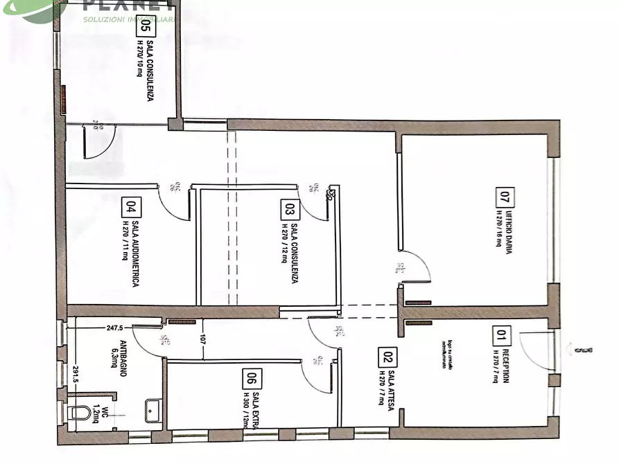Immagine 11 di Locale commerciale in vendita  in via terraglio a Mogliano Veneto