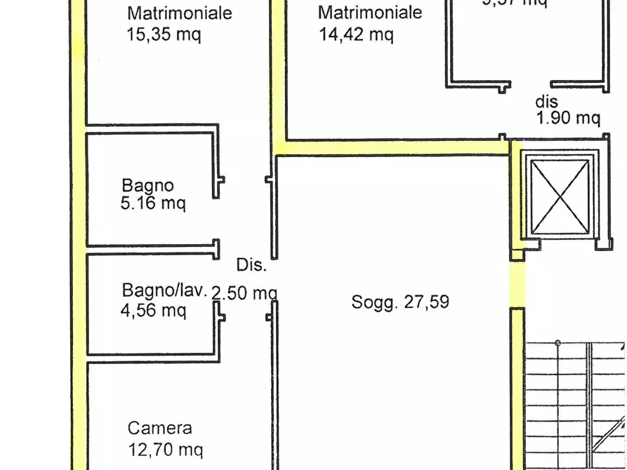 Immagine 3 di Appartamento in vendita  in VIA CASONI a Mogliano Veneto