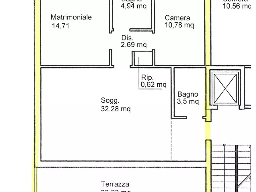 Immagine 3 di Attico in vendita  in VIA CASONI a Mogliano Veneto