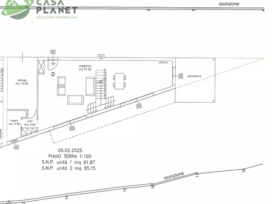Immagine 5 di Casa bifamiliare in vendita  a Mogliano Veneto