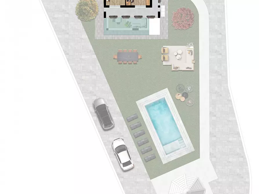 Immagine 4 di Villa in vendita  in Via San Pietro a Palestrina