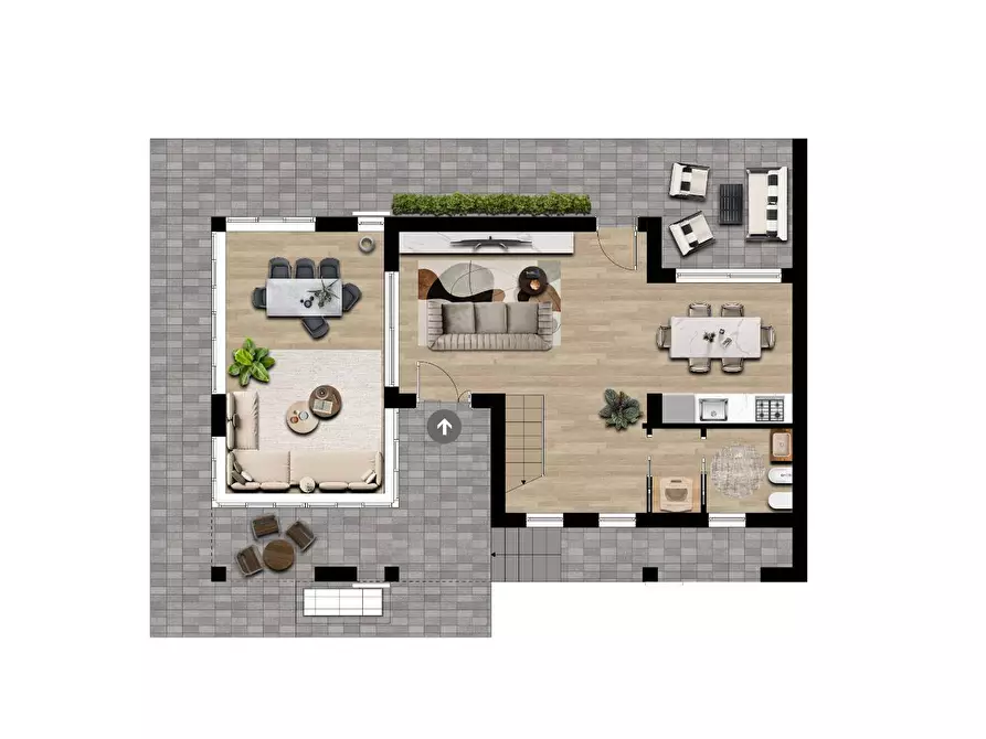 Immagine 10 di Villa in vendita  in Via San Pietro a Palestrina