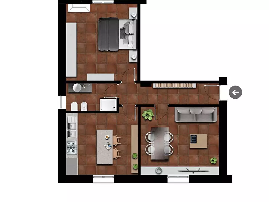 Immagine 18 di Appartamento in vendita  in Via Antonio Gramsci a Valmontone