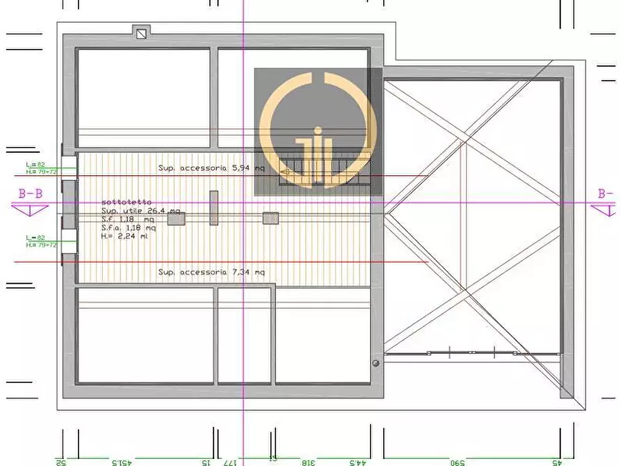 Immagine 6 di Rustico / casale in vendita  in Via Sant'Andrea a Montebelluna