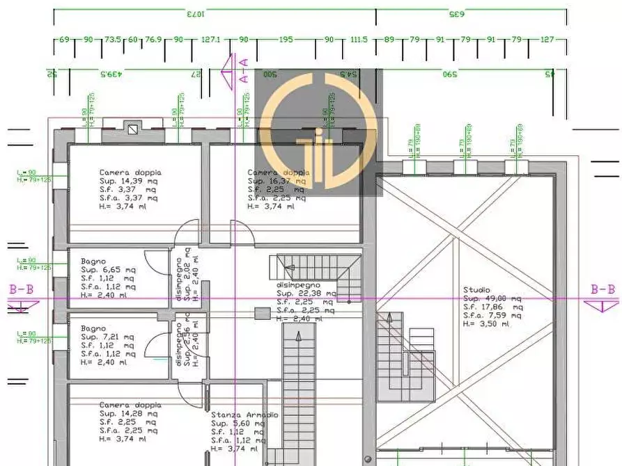 Immagine 5 di Rustico / casale in vendita  in Via Sant'Andrea a Montebelluna