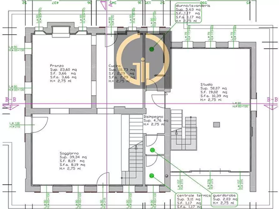 Immagine 4 di Rustico / casale in vendita  in Via Sant'Andrea a Montebelluna
