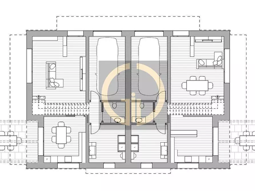 Immagine 5 di Casa semindipendente in vendita  in Viale Europa a Treviso