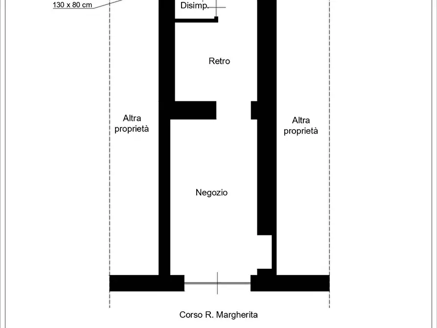Immagine 11 di Ufficio in vendita  in Corso Regina Margherita a Torino