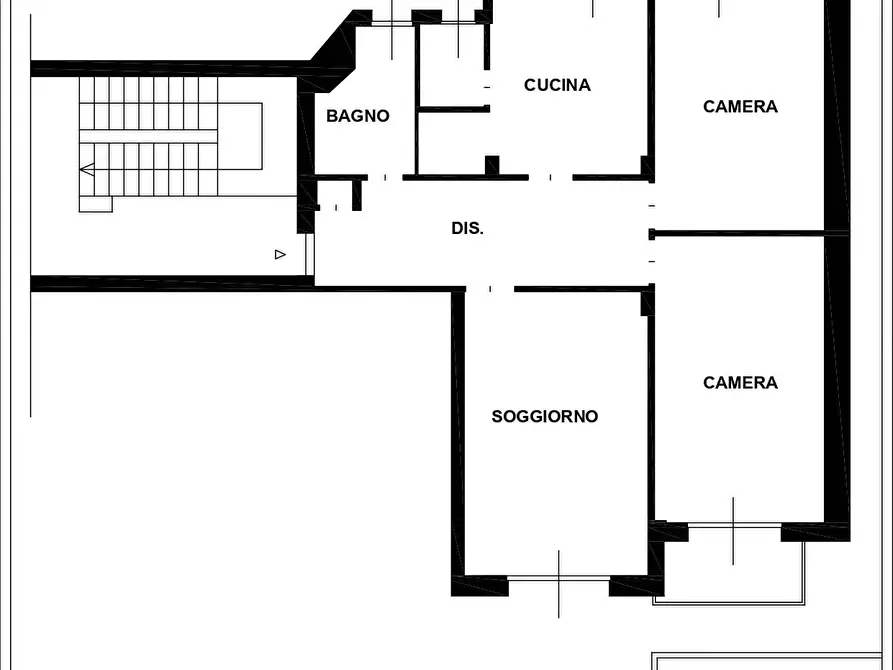 Immagine 25 di Appartamento in vendita  in corso vittorio emanuele II a Torino
