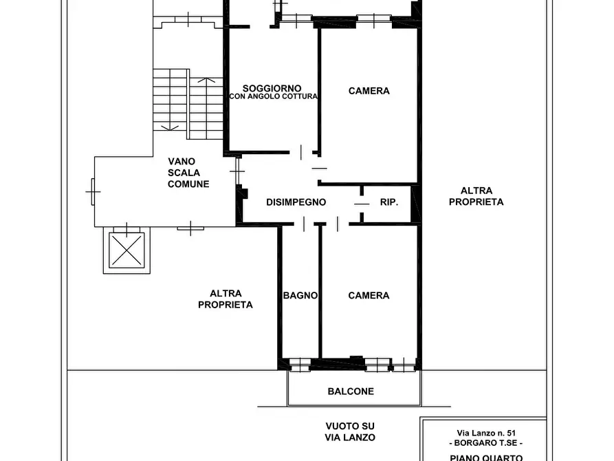 Immagine 21 di Appartamento in vendita  in Via Lanzo a Borgaro Torinese