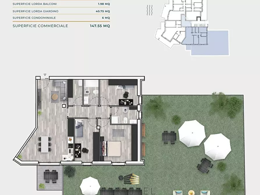 Immagine 6 di Appartamento in vendita  in VIA GRAN PARADISO a Montesilvano