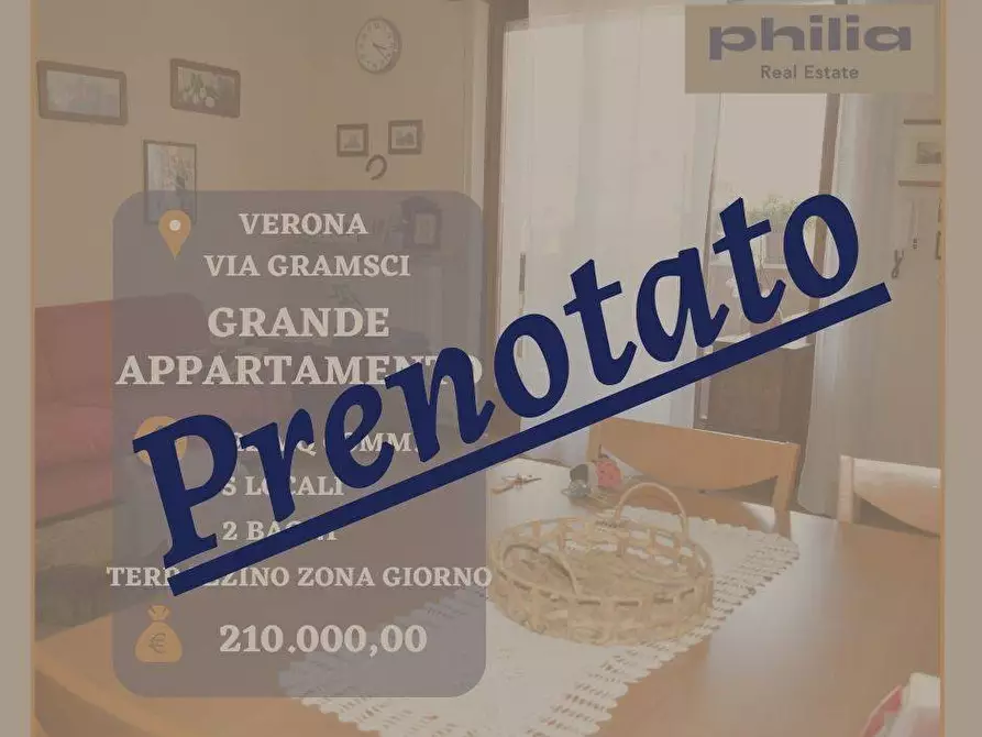 Immagine 1 di Appartamento in vendita  in VIA GRAMSCI a Verona