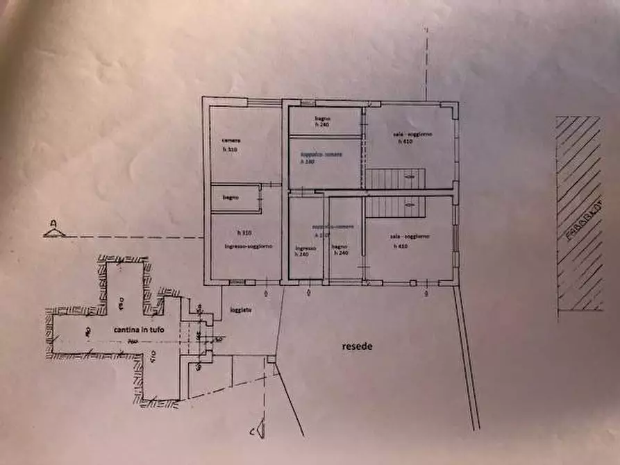 Immagine 27 di Casa indipendente in vendita  in via santissima annunziata a Capannoli