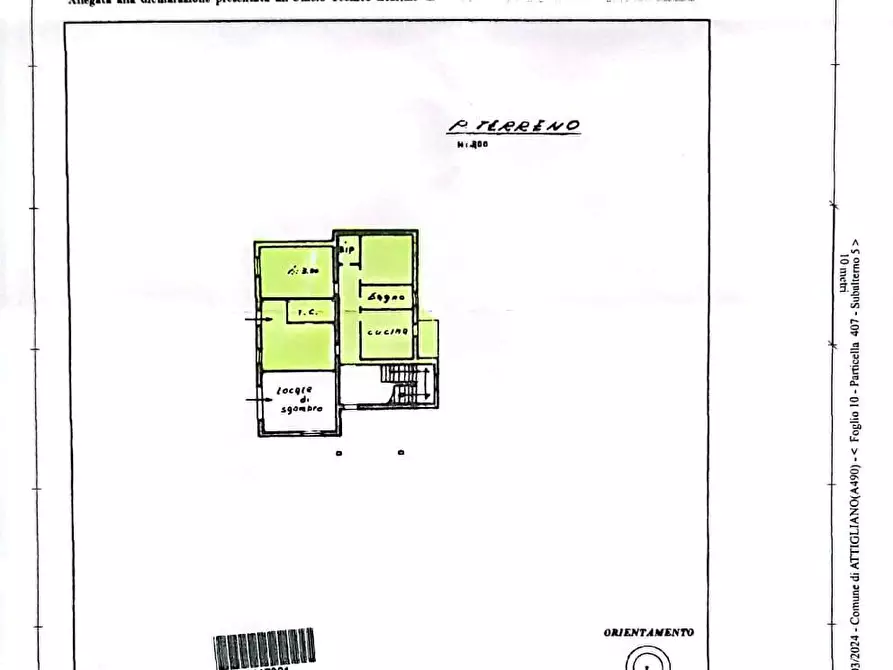 Immagine 27 di Appartamento in vendita  in Via Cavour a Attigliano