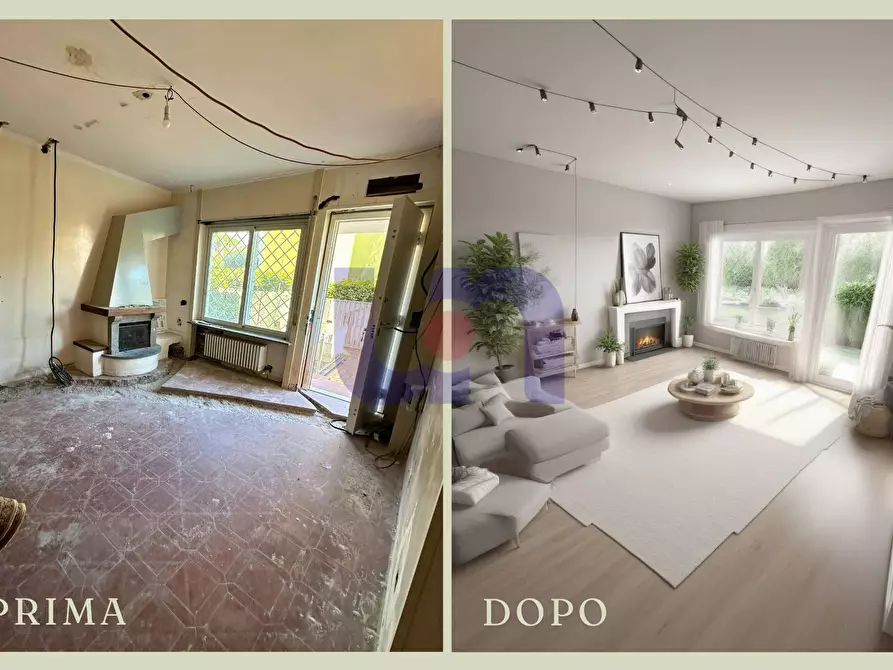 Immagine 2 di Villetta a schiera in vendita  in Via Marciano Di Eraclea a Roma