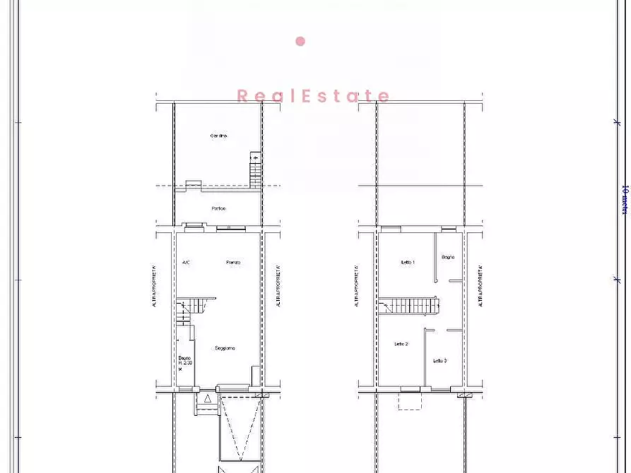 Immagine 17 di Villetta a schiera in vendita  in Via Marciano Di Eraclea a Roma
