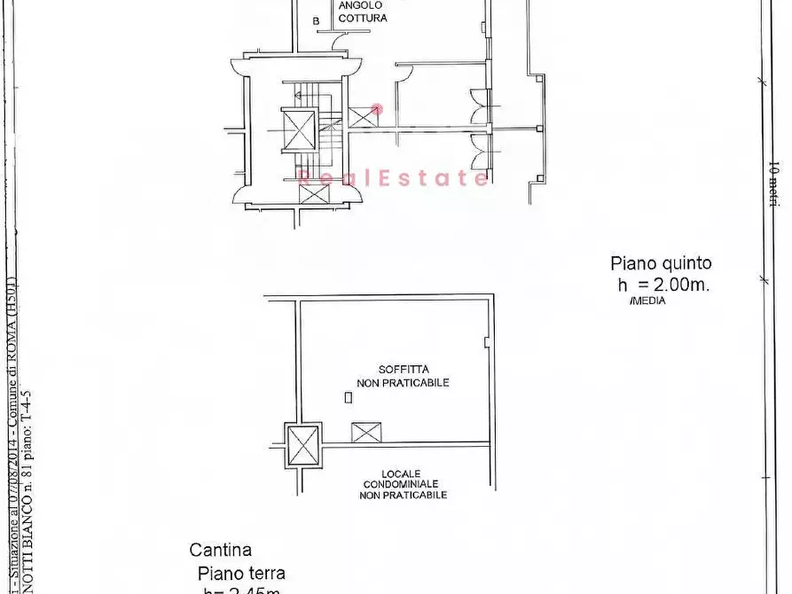 Immagine 20 di Appartamento in vendita  in Via Umberto Zanotti Bianco a Roma