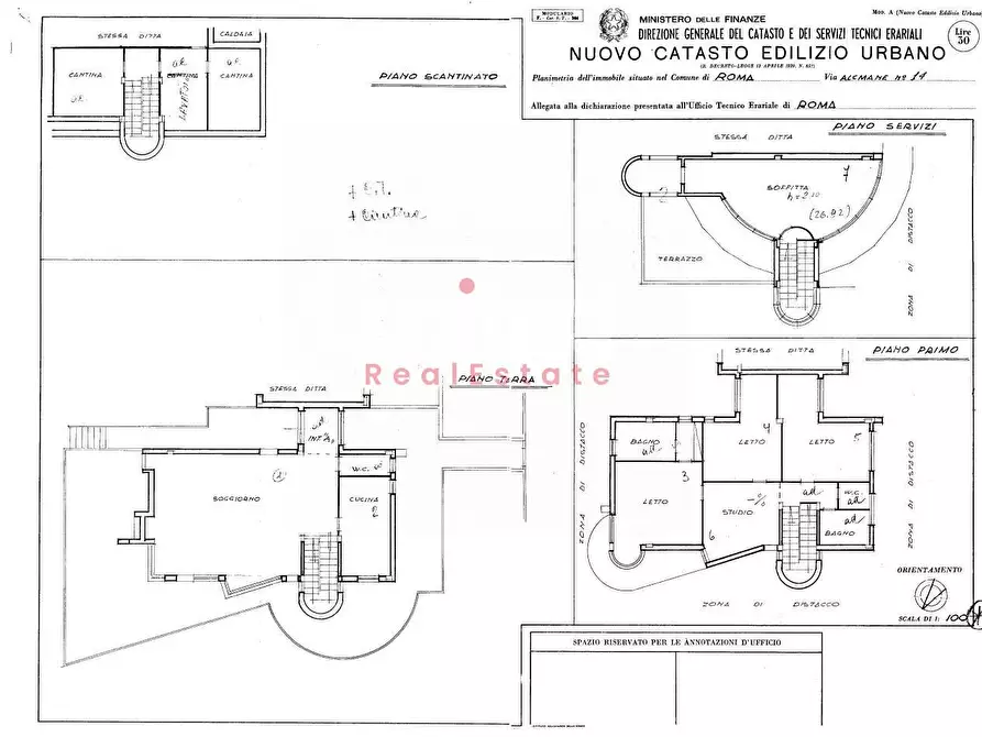 Immagine 19 di Villa in vendita  in via alcmane a Roma