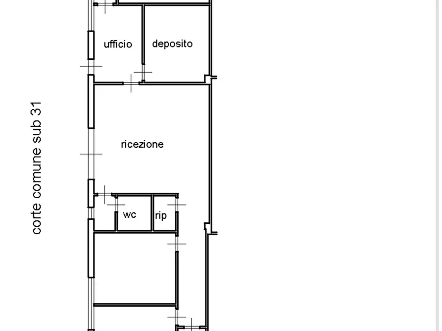 Immagine 29 di Ufficio in vendita  in Via Perpignano a Palermo