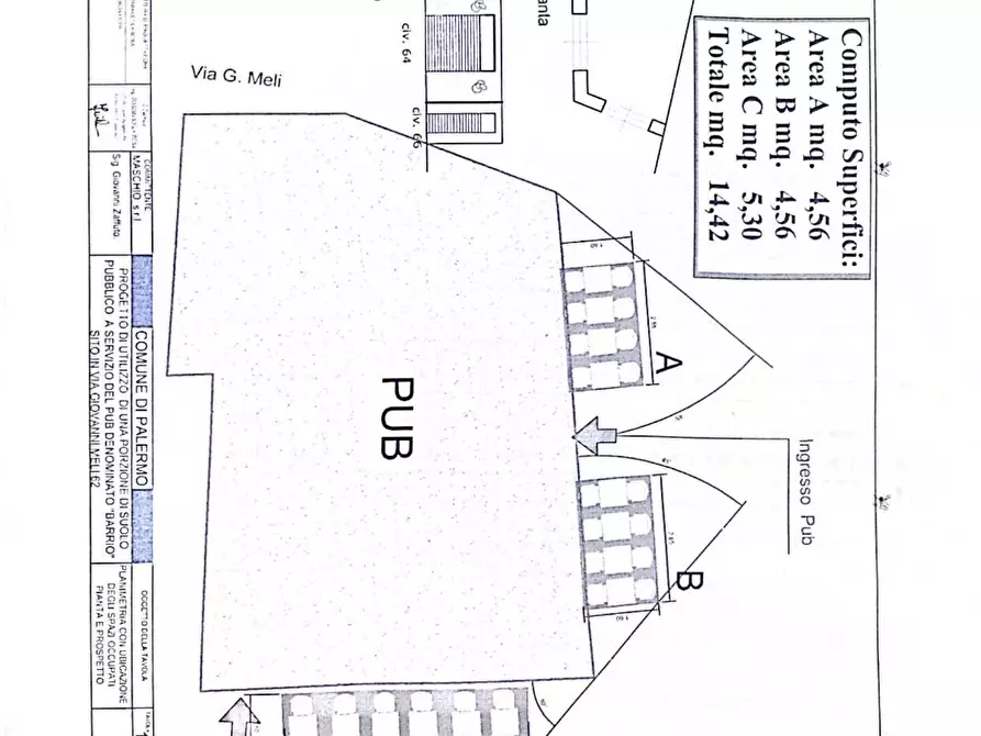 Immagine 19 di Attività commerciale in affitto  in Via Giovanni Meli a Palermo