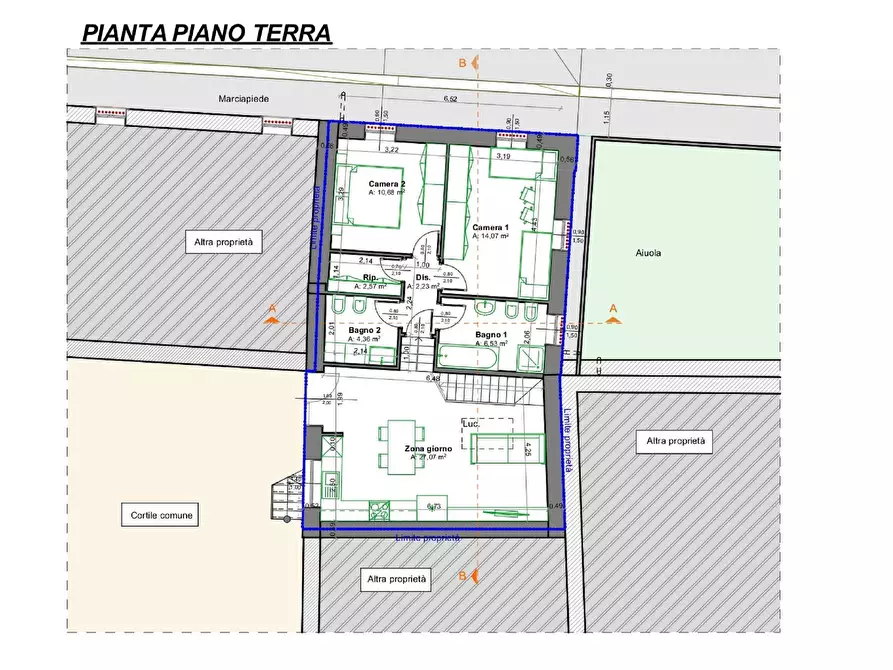 Immagine 4 di Appartamento in vendita  in via fermi a Trezzo Sull'adda