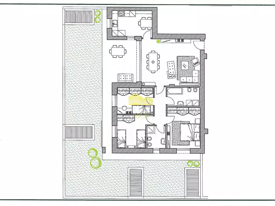 Immagine 1 di Appartamento in vendita  in via mazzini a Trezzo Sull'adda