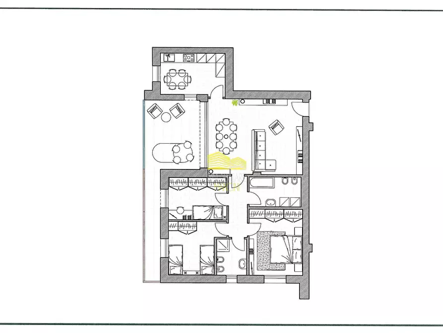 Immagine 1 di Appartamento in vendita  in via mazzini a Trezzo Sull'adda